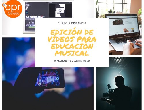 Curso a distancia: “Edición de vídeos para la educación musical”